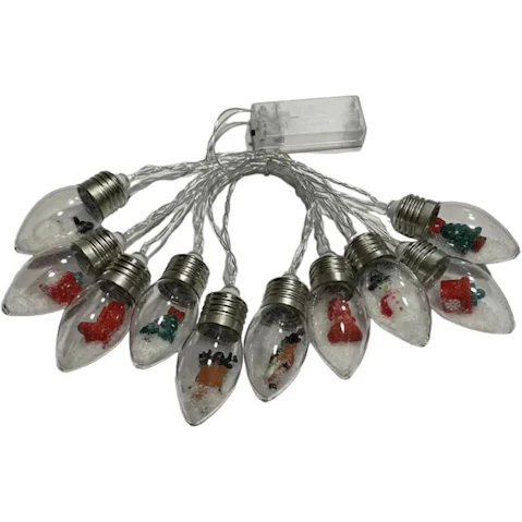 TM Christmas Snow Globe String Light