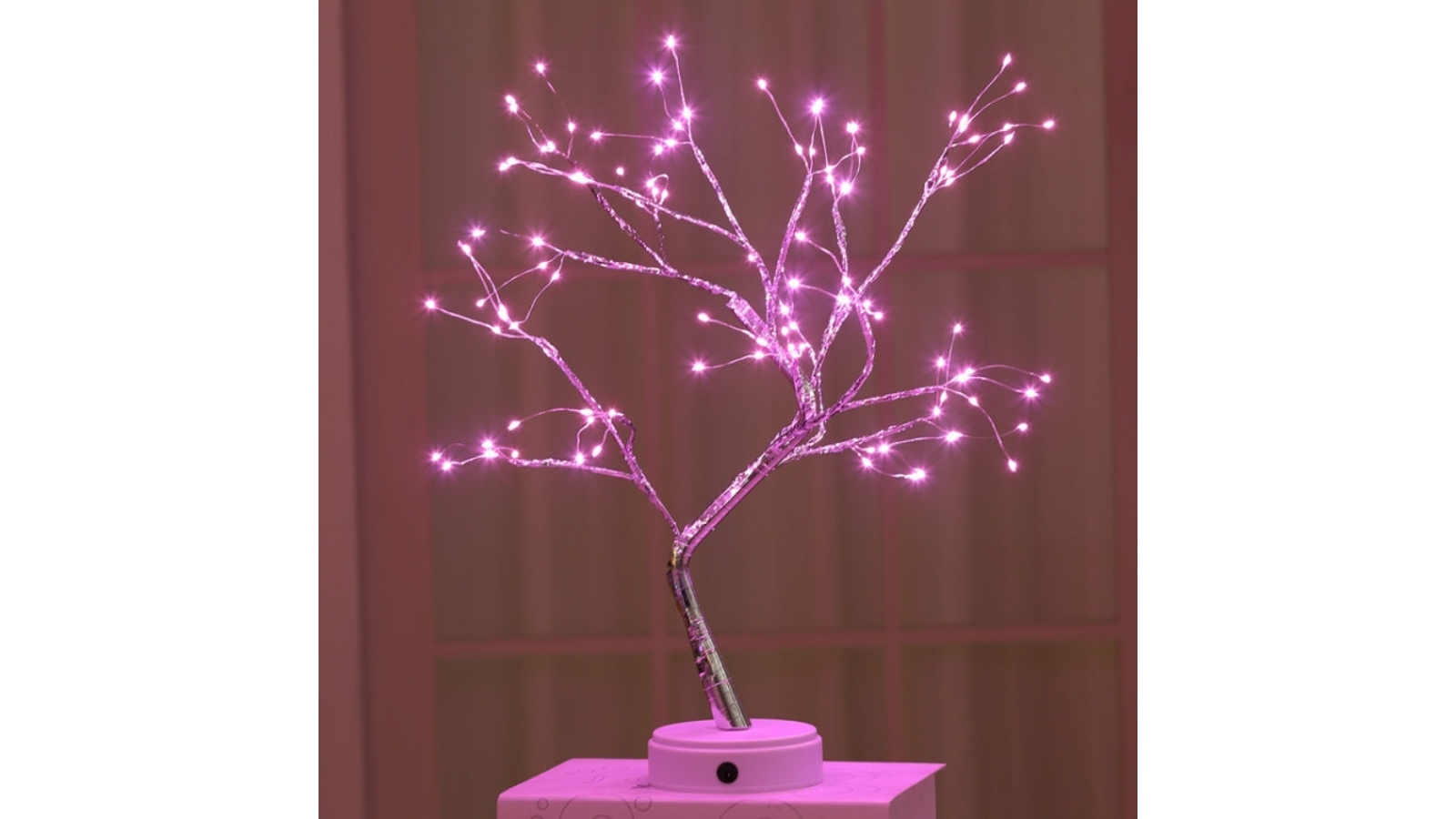 BL 108 LED Copper Wire Tree Table Night Light - Pink | Harvey Norman