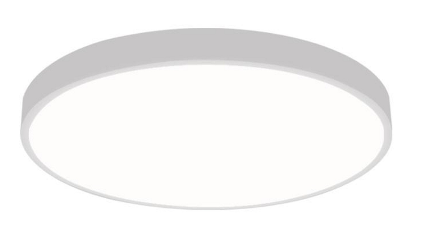 Emitto 60W 3-Colour Ultra-Thin 5cm LED Ceiling Light Modern Surface Mount - White