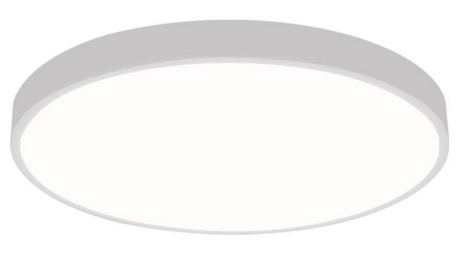 Emitto 72W 3-Colour Ultra-Thin 5cm LED Ceiling Light Modern Surface Mount - White