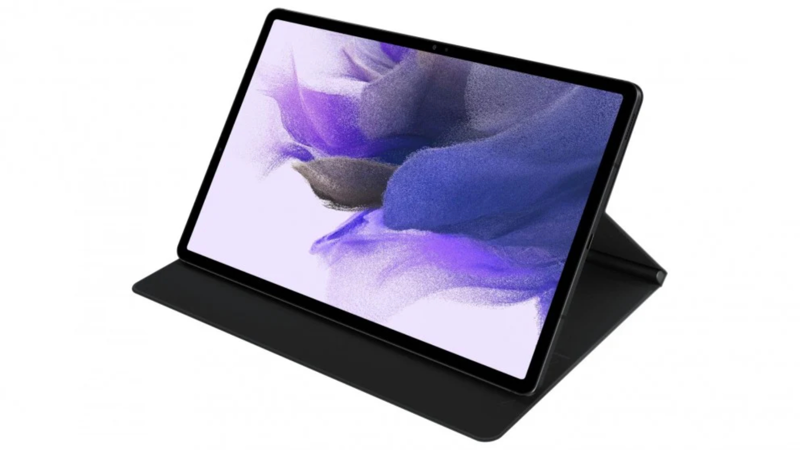 Samsung Galaxy Tab S8+ /S7+/S7 FE 12.4inch Book Cover - Black