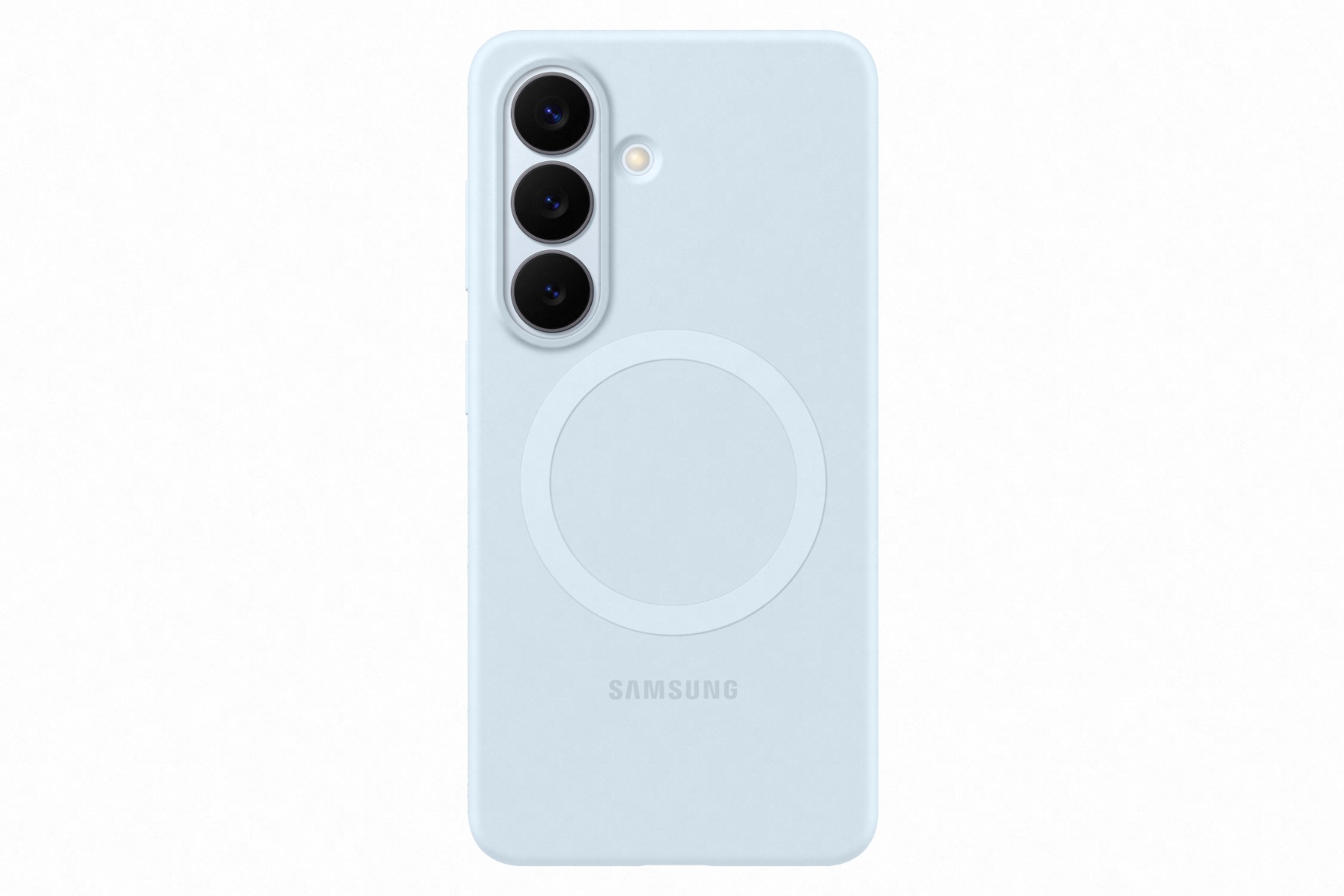 Samsung Galaxy S26+ Silicone Magnet Case - Light Blue