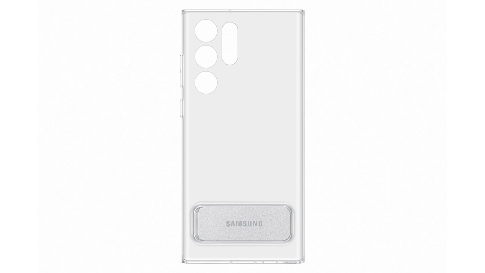 galaxy s22 ultra clear standing cover