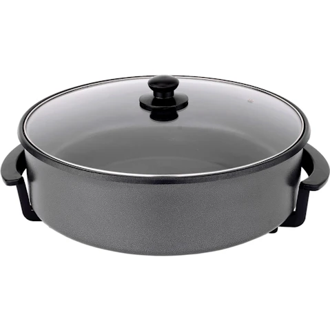 Healthy Choice 38cm Non-Stick Electric Fry Pan - Dark Grey