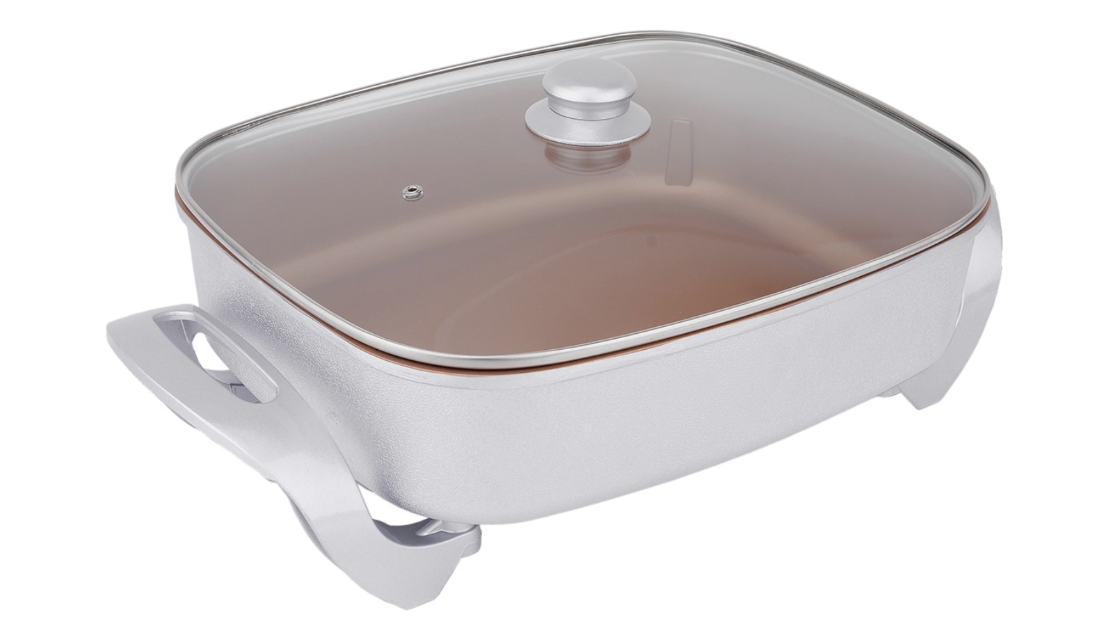 Healthy Choice Copper Electric Fry Pan Harvey Norman