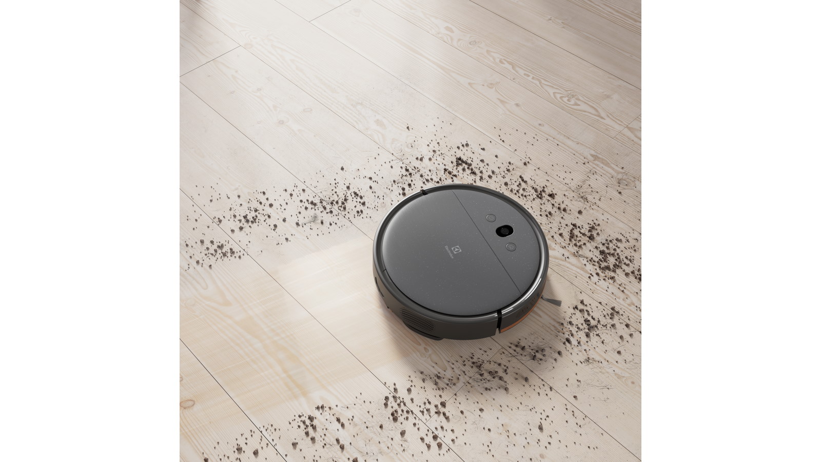 Electrolux Ultimate Home 300 Robotic Vacuum and Mop with Camera Dark