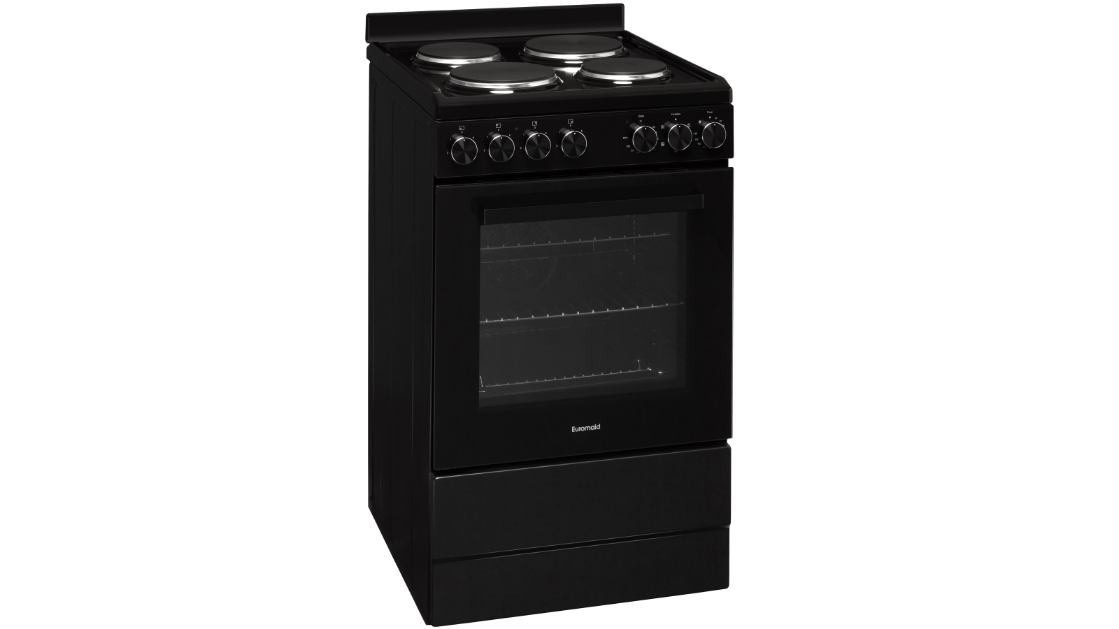 Euromaid 540mm 5Function Electric Freestanding Cooker with Solid Plate