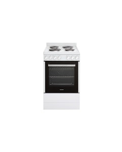 Euromaid 540mm 5-Function Electric Freestanding Cooker - White