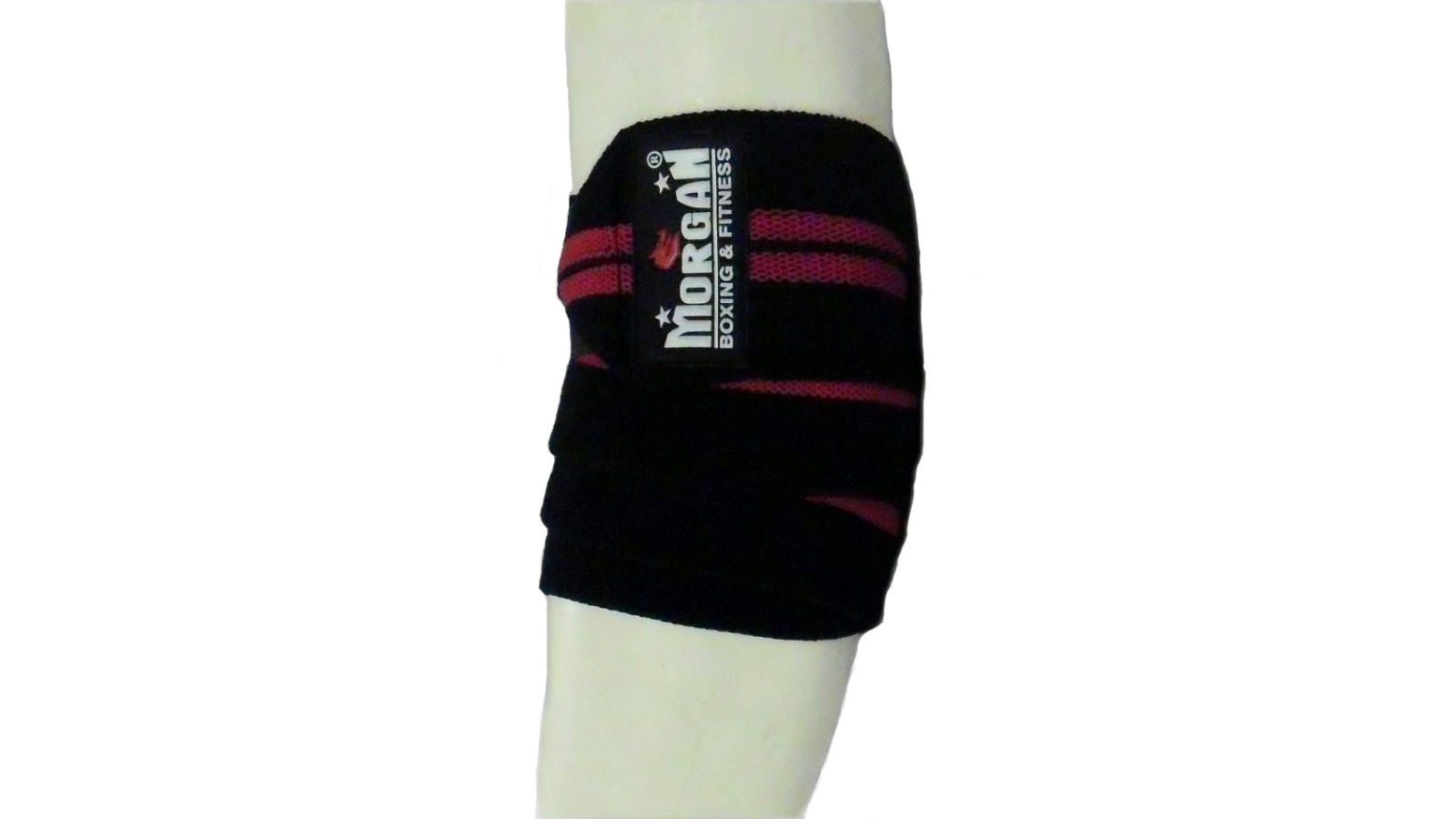 Morgan Sports Elbow Wrap - Black/Red
