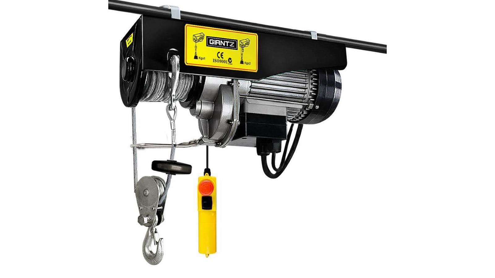 Giantz 1300W Electric Hoist Winch Rope Lifting Cable
