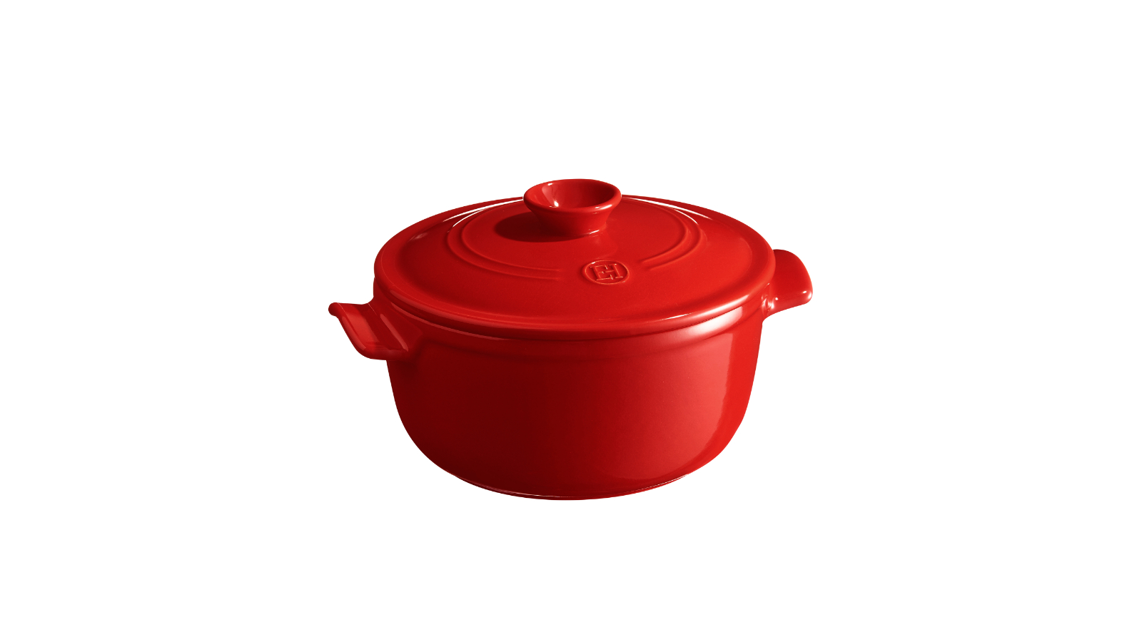 Emile Henry Burgundy Round Stewpot