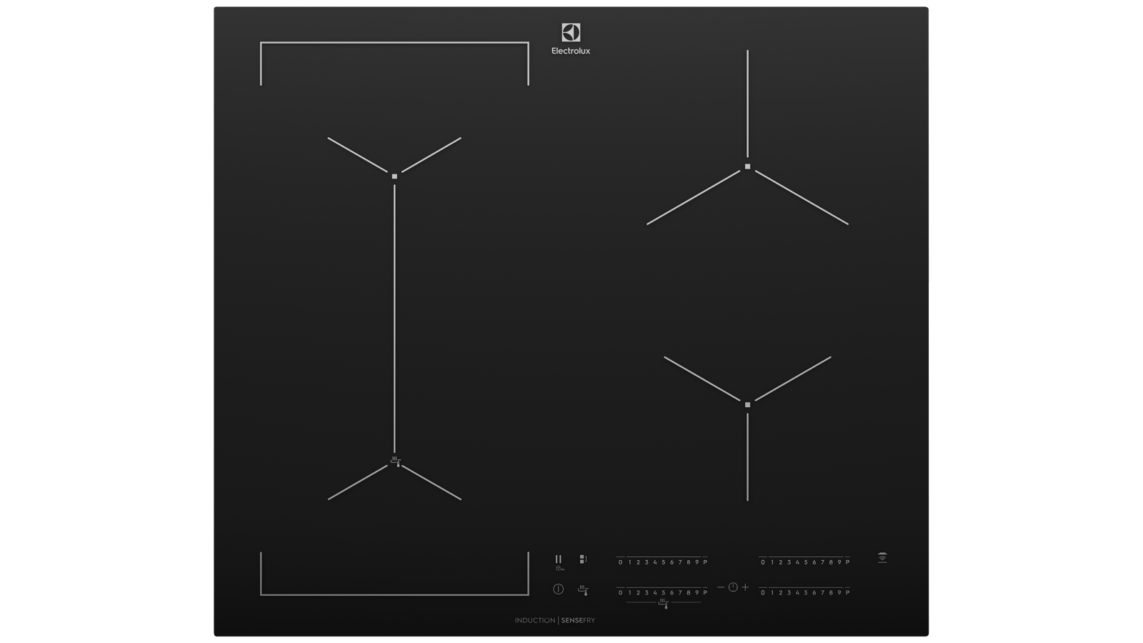 Electrolux 600mm UltimateTaste 700 4 Zone Induction Cooktop