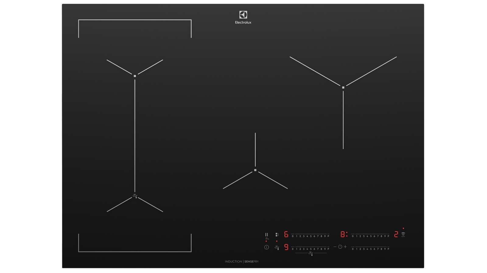 Electrolux 700mm UltimateTaste 700 4 Zone Induction Cooktop Harvey Norman