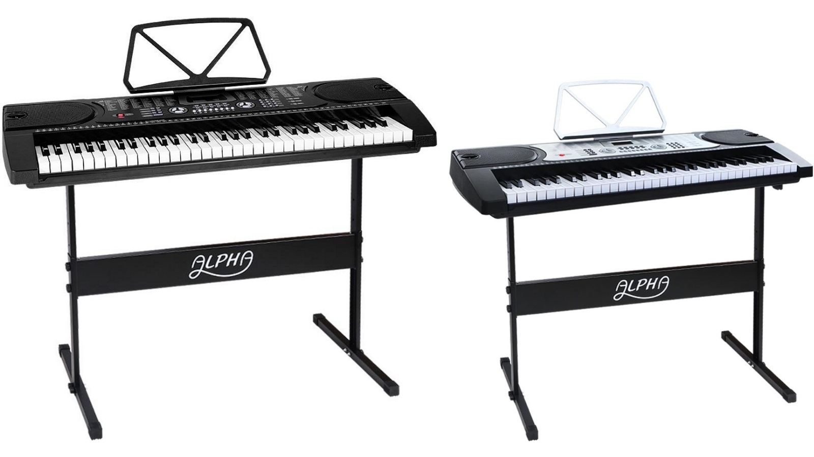 Alpha 61 Keys Electronic Piano Keyboard Harvey Norman