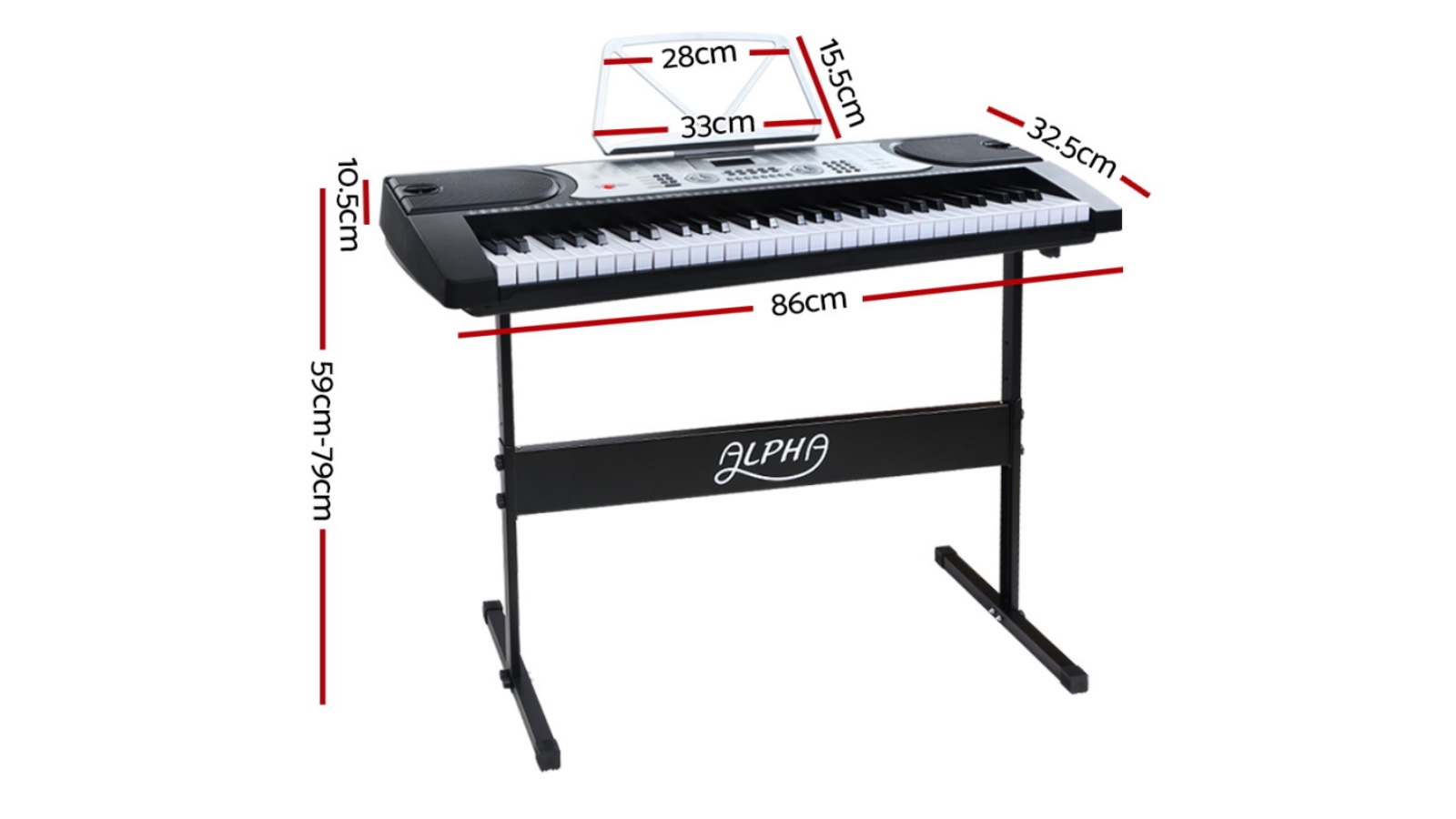 Keyboard stand store kmart