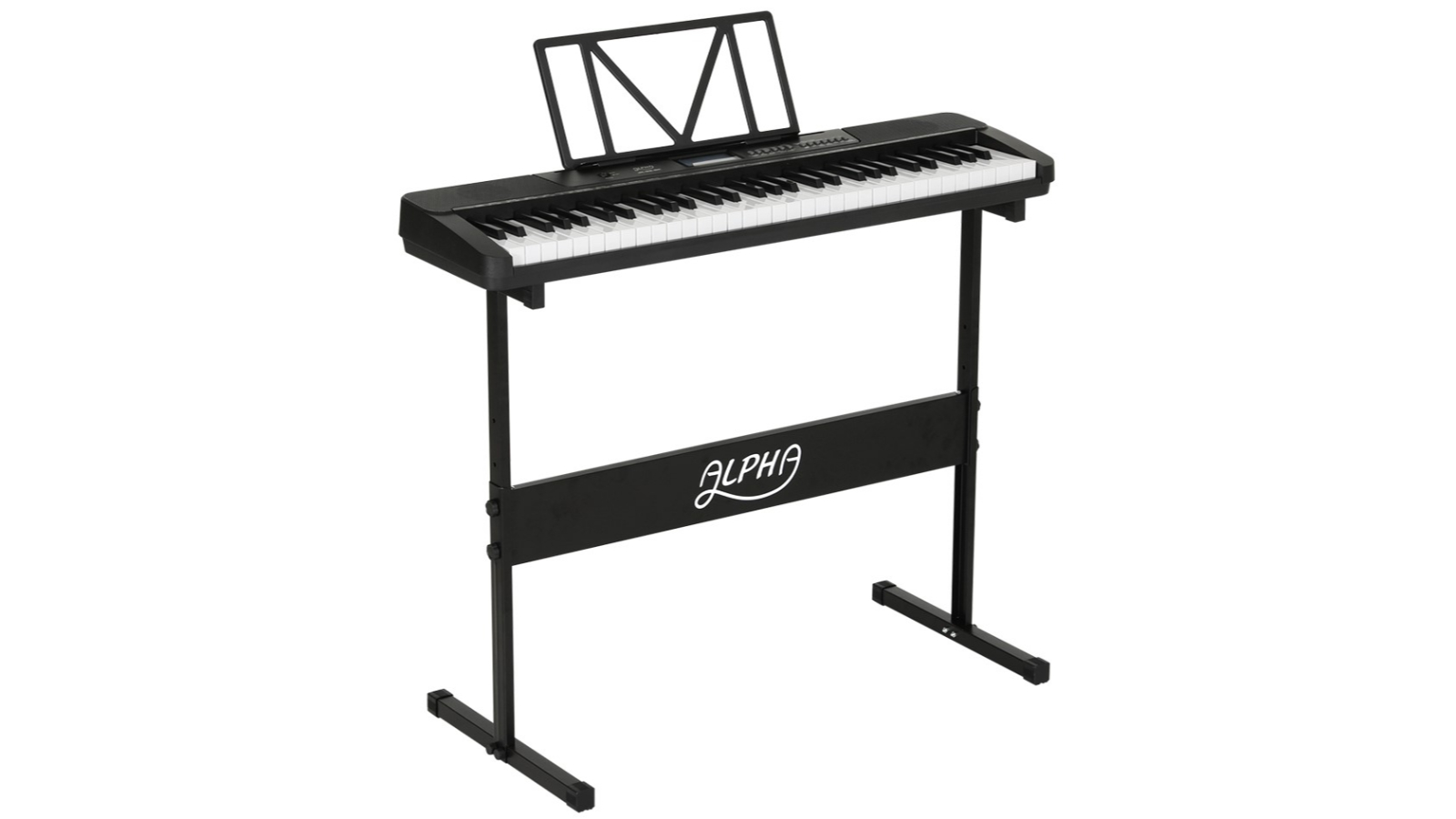 Alpha 61-Key Touch Sensitive Electronic Piano Keyboard Beginner Kid Gift