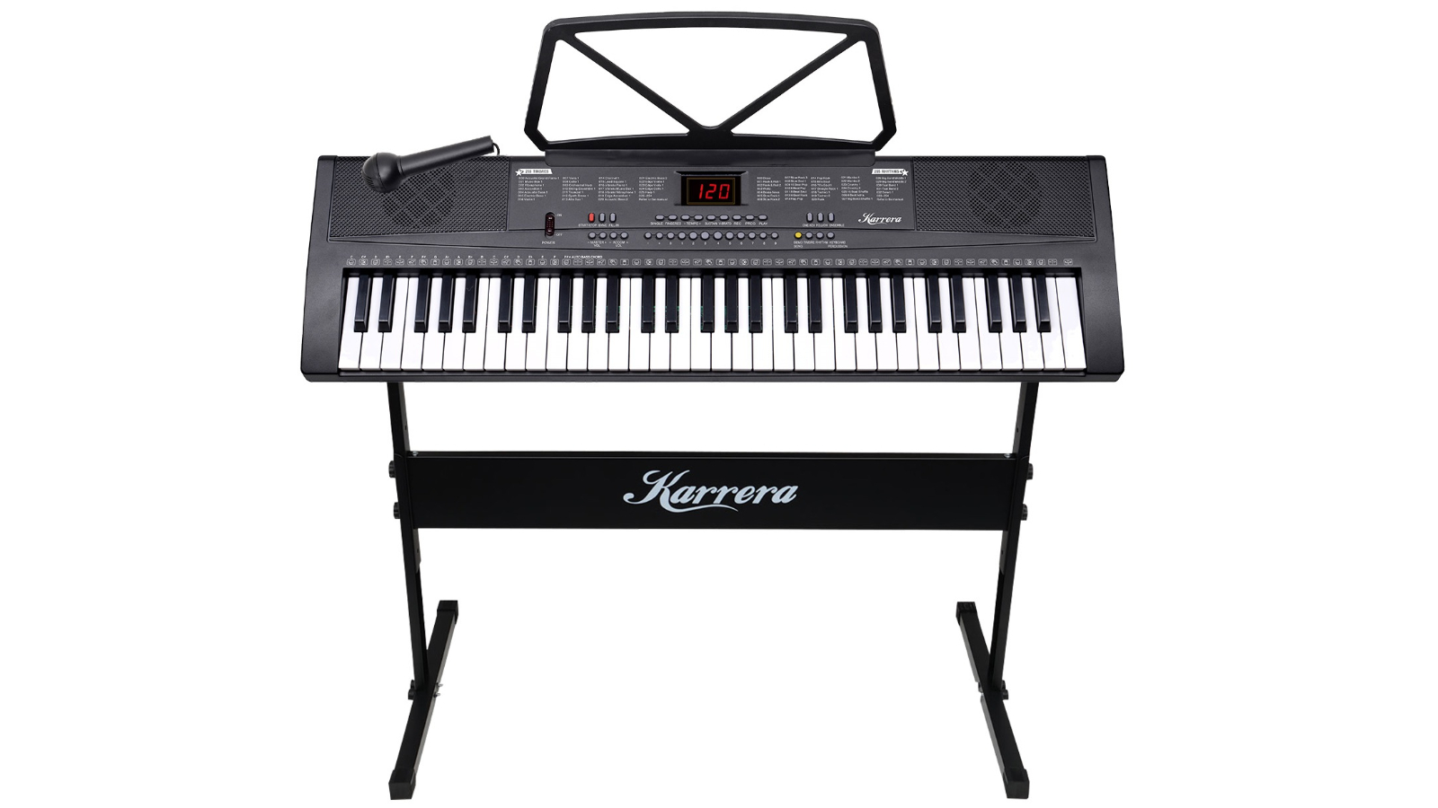 Karrera 61-Key Electronic Piano and Stand