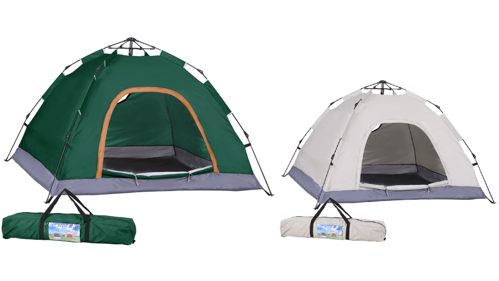 Weisshorn 2-Person Instant Pop-up Camping Tent
