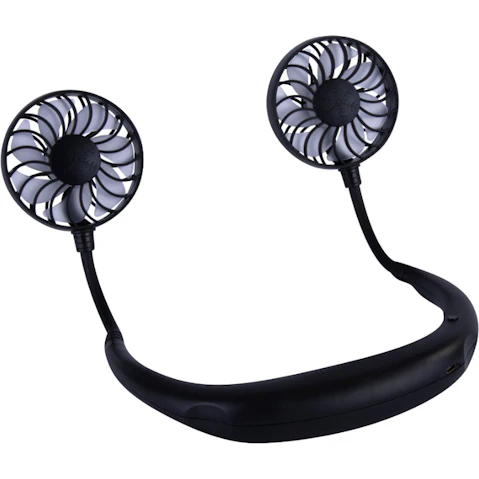 Living Today USB Charging Hanging Travel Creative Neck Tool Portable 3 Speed Sports Fan