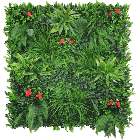 Designer Plants UV Resistant Red Rose Vertical Garden