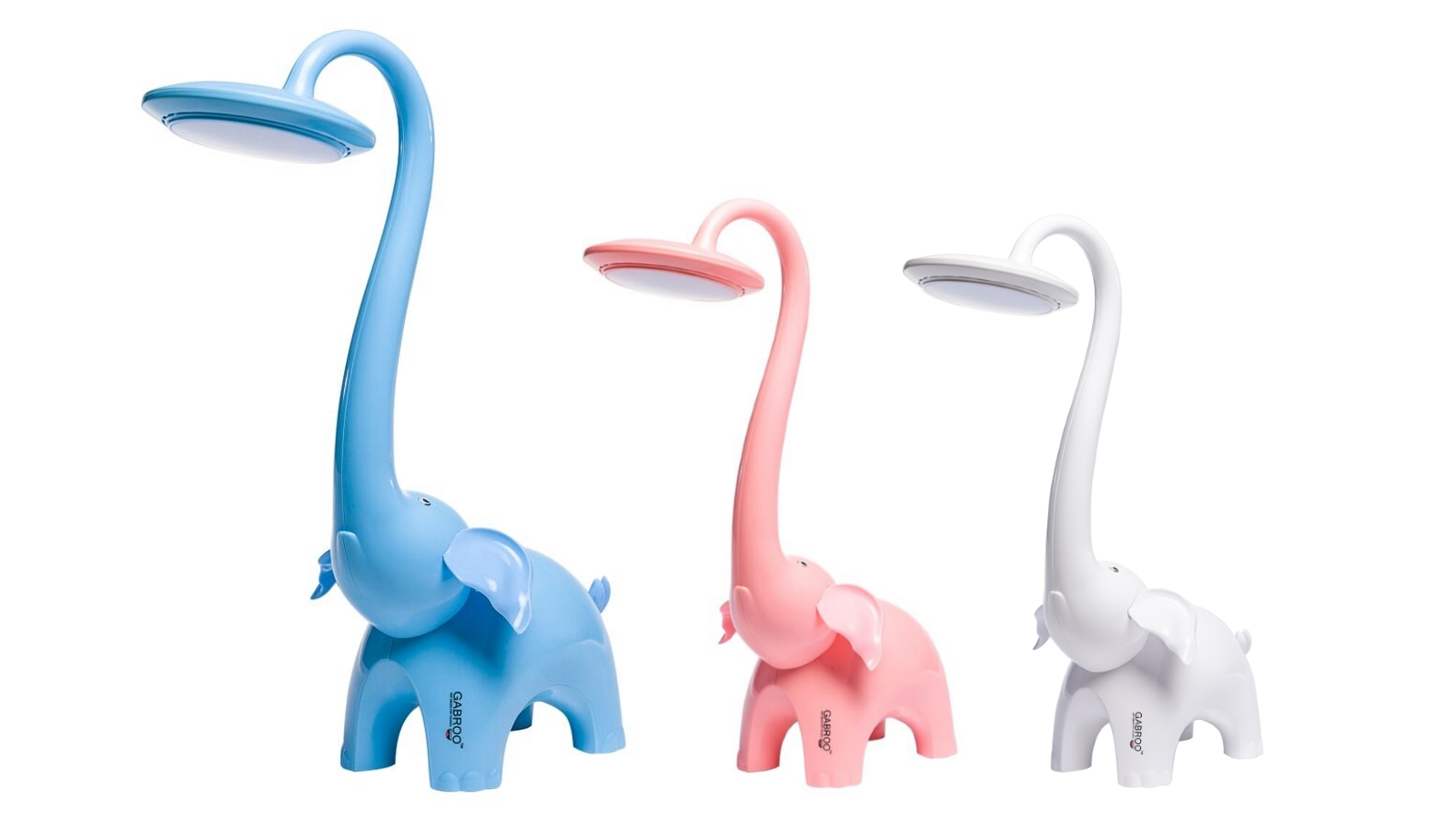 Gabroo Elephant Kids Desk and Night Light