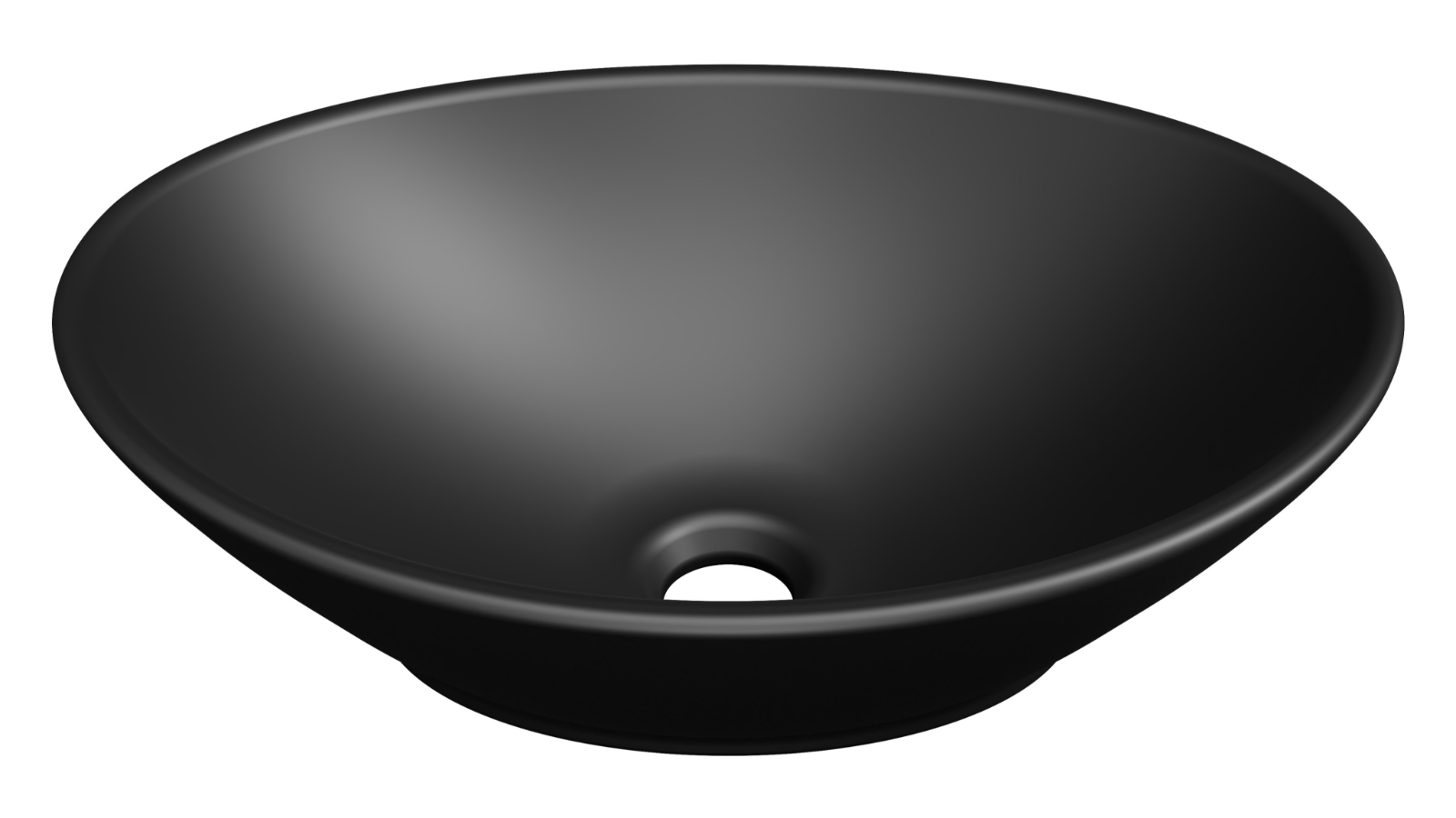 Timberline Elite 415mm Above Counter Basin - Matte Black