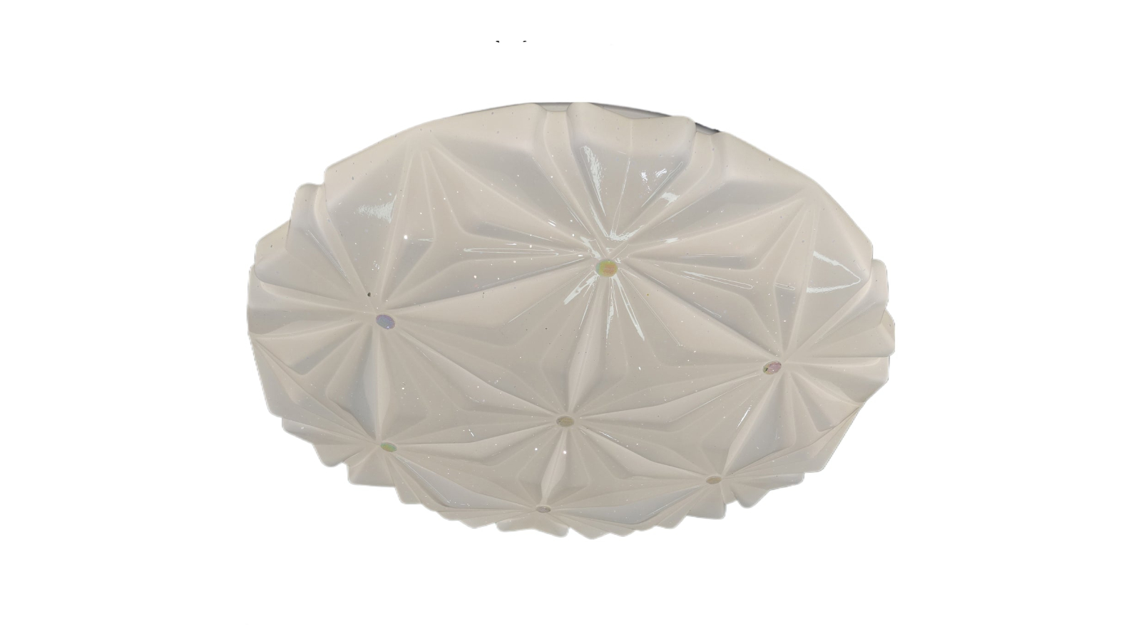 Eli and Co. Lighting Fiora 36W Tri-Colour Dimmable Oyster Ceiling Light