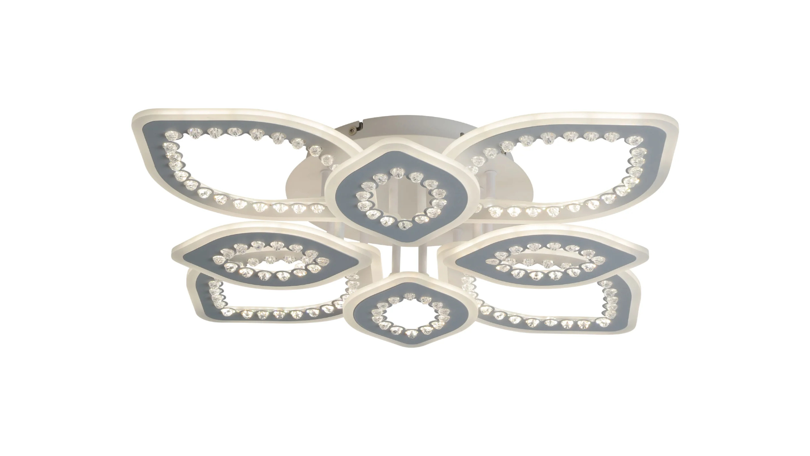 Eli & Co. Lighting Elara 122W Tri-Colour Dimmable Ceiling Chandelier