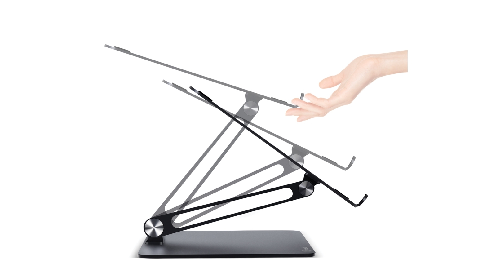 Bonelk Elevate Laptop Stand Black Harvey Norman