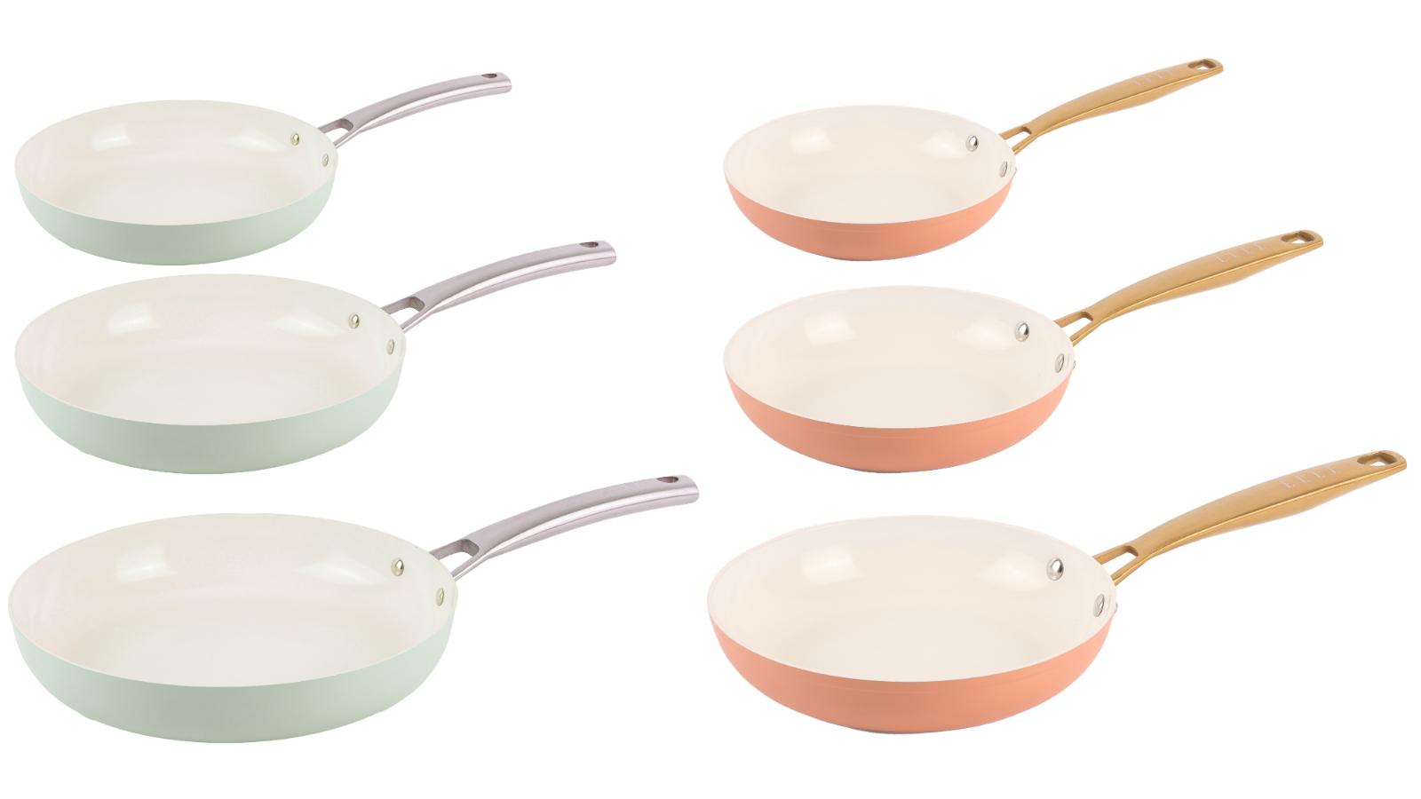 Elle Home 3 Piece Helene Frypan Set