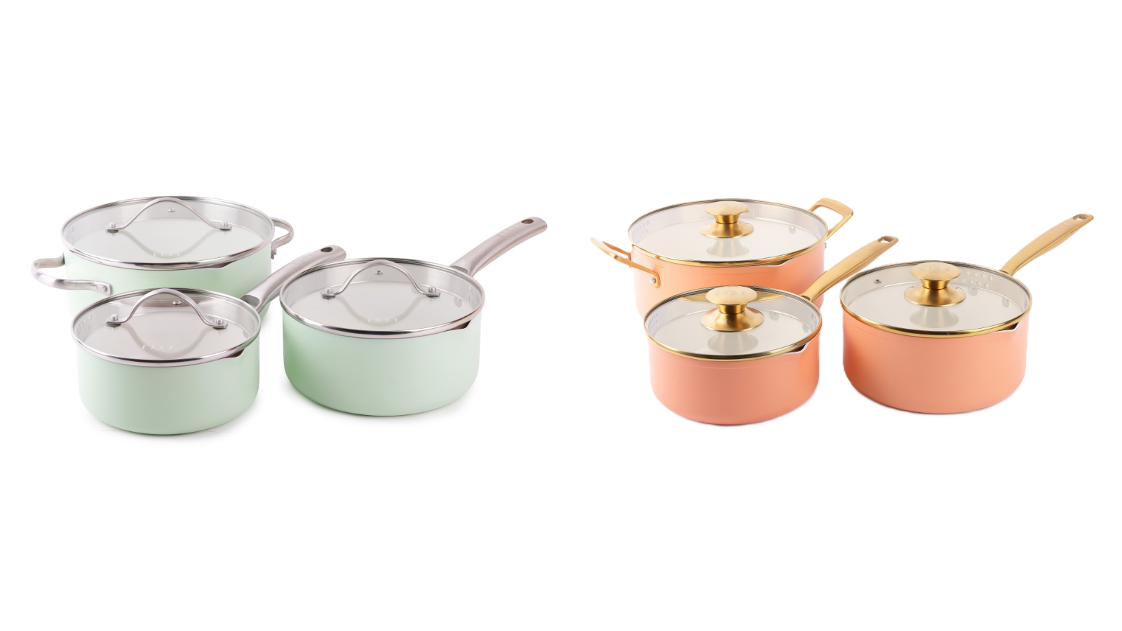 Elle Home 6 Piece Helene Saucepan Set