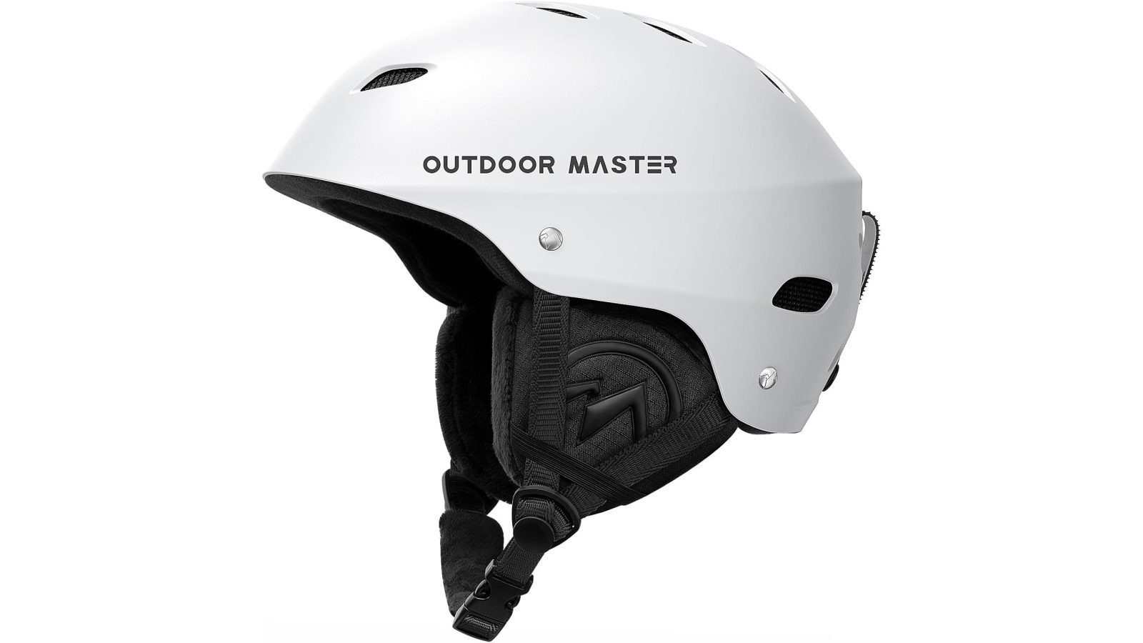 OutdoorMaster Kelvin Ski Large Helmet with ASTM Certified Safety for Men, Women and Youth - White