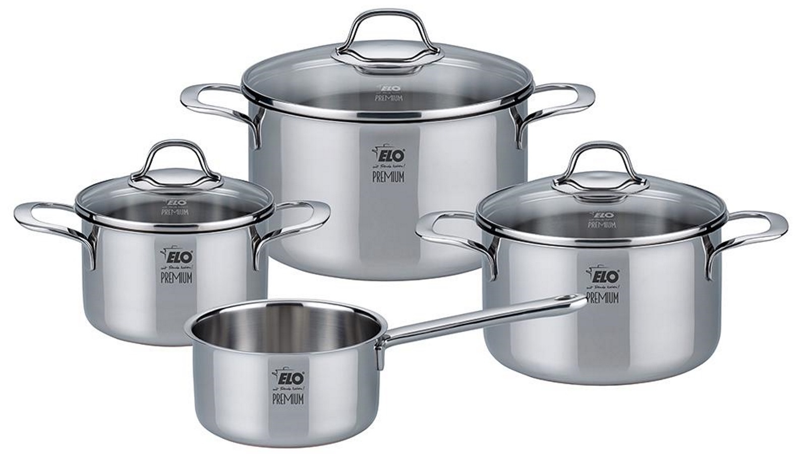 Elo 4 Piece Silicano+ Pot Set