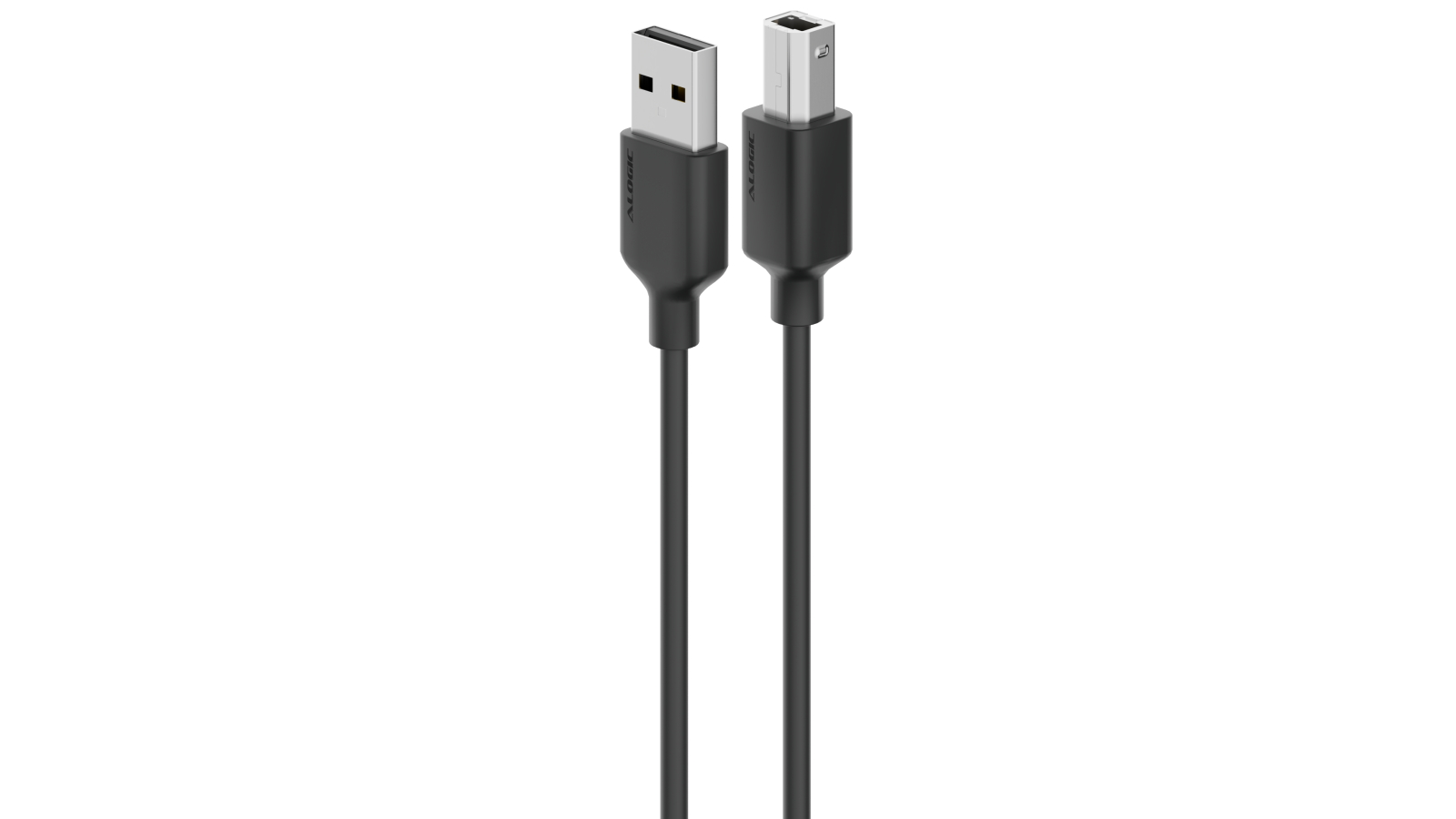 Alogic Elements 2m USB-A Male to USB-B Male Cable - USB 2.0 480Mbps