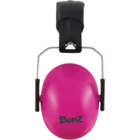 Banz Hear No Blare Kidz 3+ Earmuffs - Petal Pink