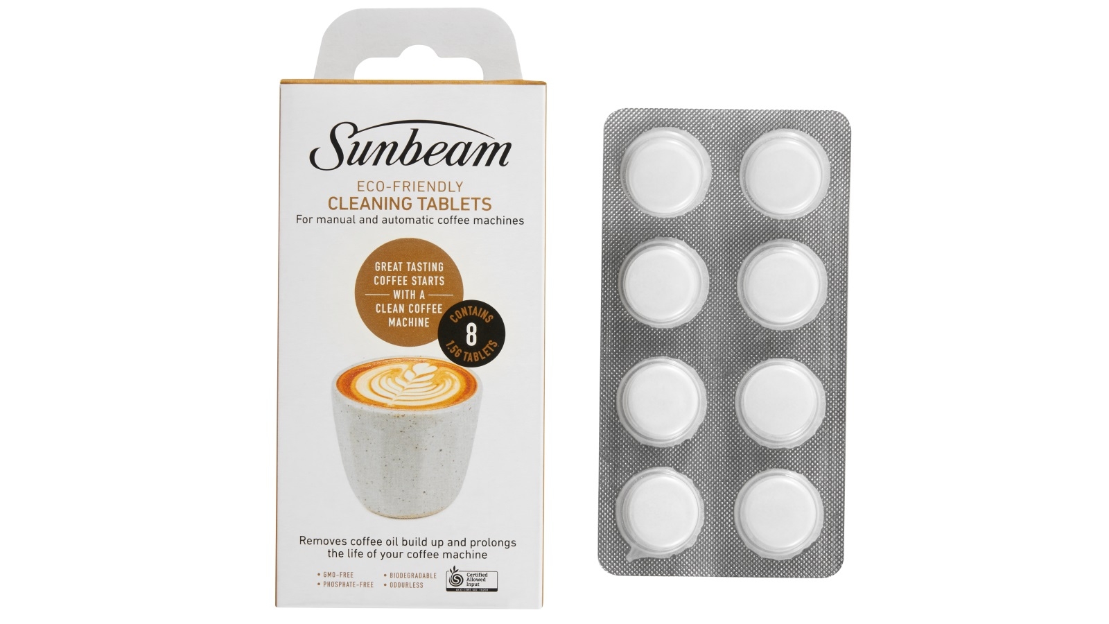 Sunbeam Espresso Machine Cleaning Tablets Harvey Norman