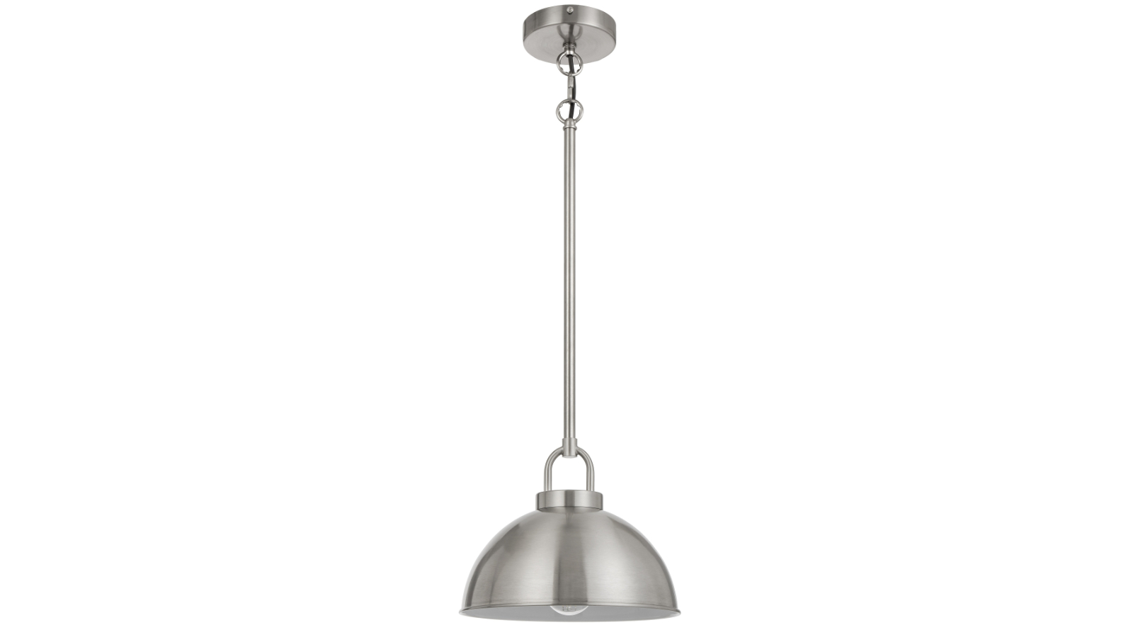 Pretty & Practical Nova Nickel Pendant with Rod Suspension