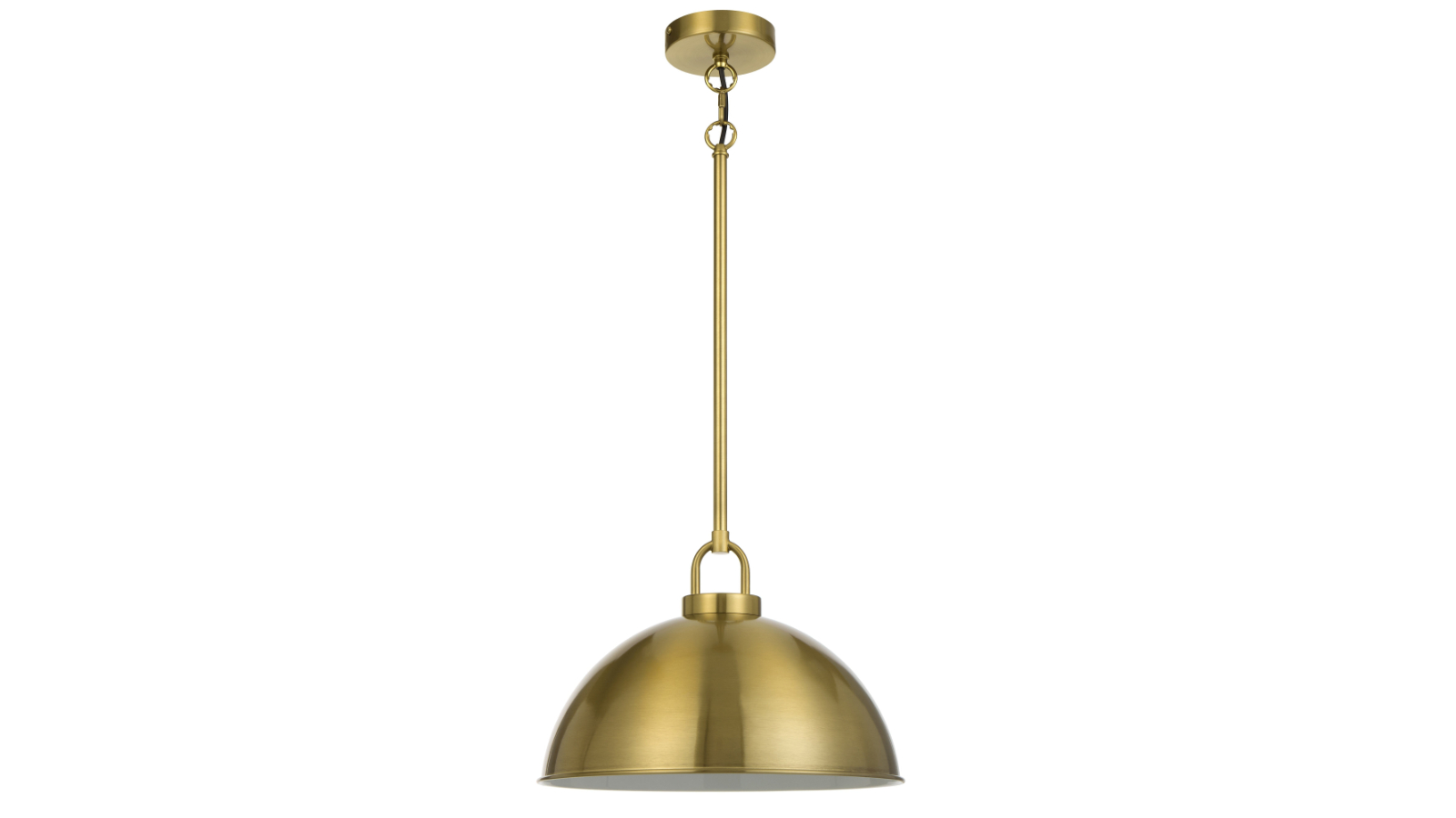 Pretty & Practical Orion Antique Gold Pendant with Rod Suspension