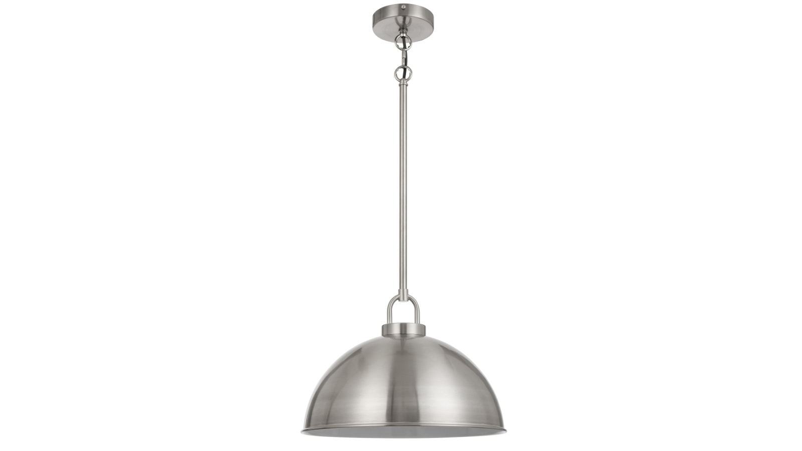 Pretty & Practical Terra Nickel Pendant with Rod Suspension