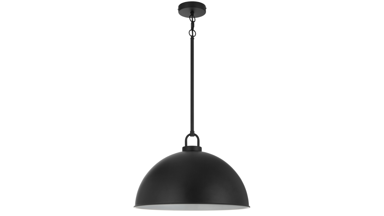Pretty & Practical Astra Black Pendant Light with Rod Suspension