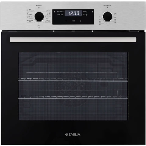 Emilia 600mm 9-Function Stainless Steel Electric oven