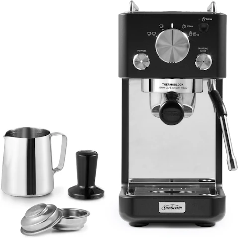 Sunbeam Origins Slimline Coffee Machine - Black