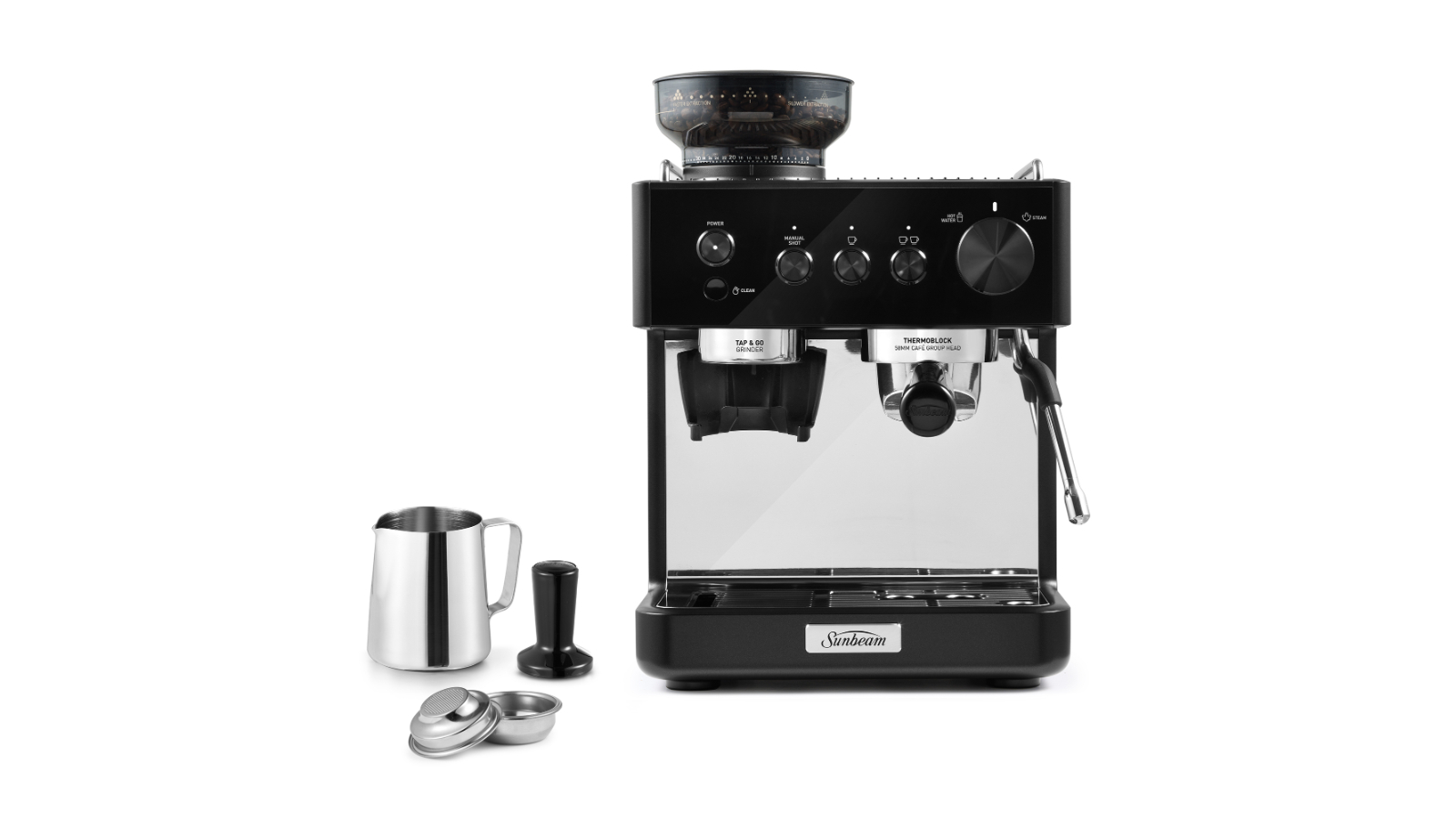 Sunbeam Origins Classic Coffee Machine - Black