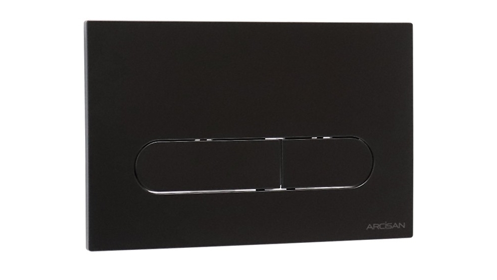 Arcisan Eneo Flush Plate - Matte Black