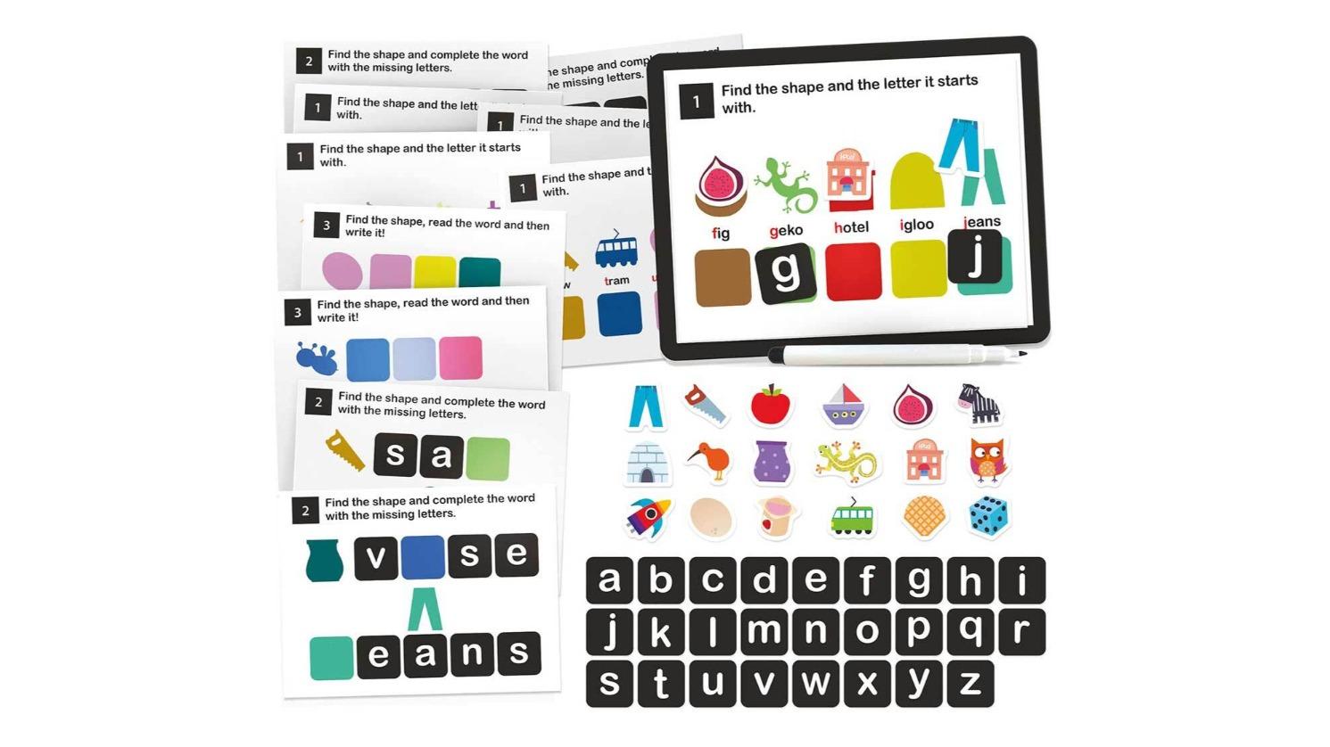 Headu Read and Write Magnetic Lab Kids Educational Fun Play Activity Kit - 3-6 year