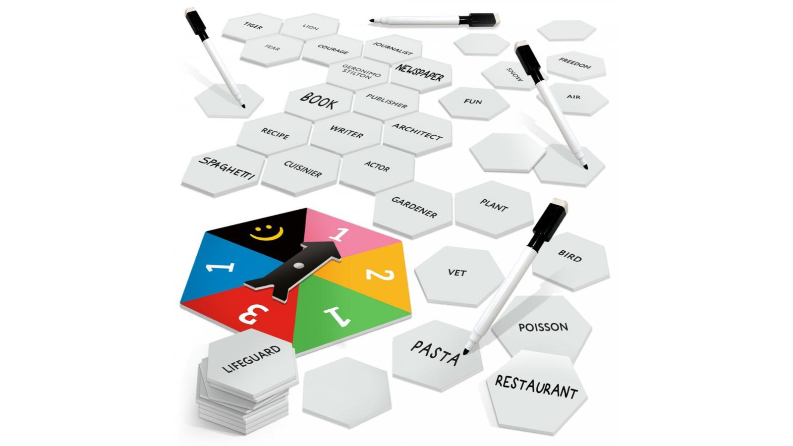 Ludic Contact Educational Play Family Party Tile Game - 6 year+