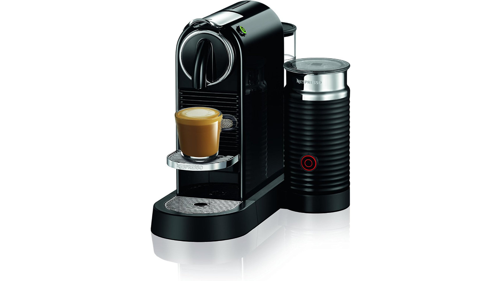 Nespresso Citiz Milk Coffee Machine by DeLonghi Black Harvey