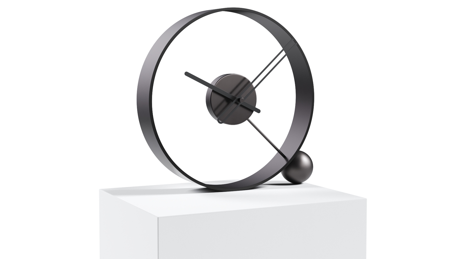 Mclocks Endless All Black Table Clock