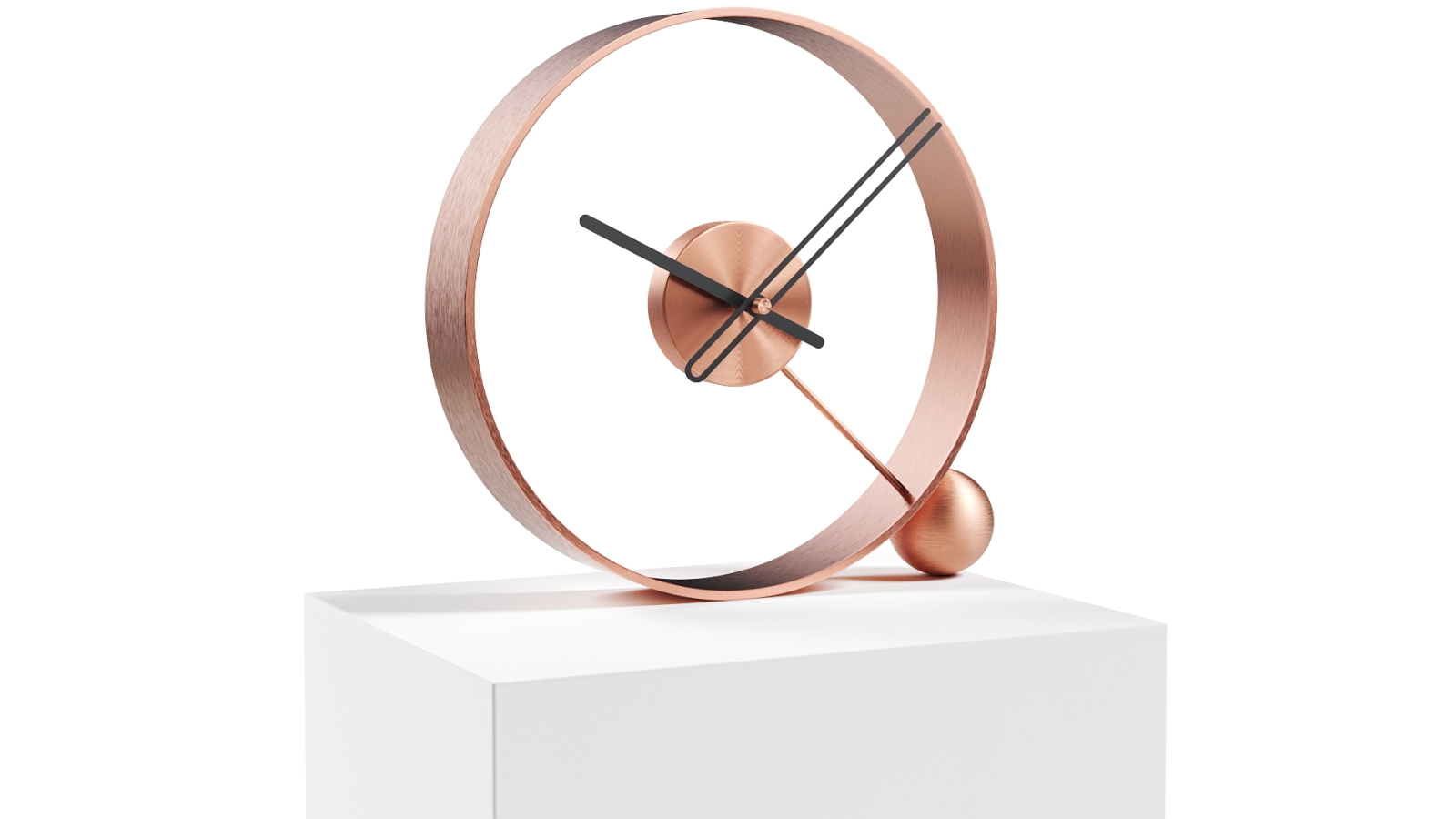 Mclocks Endless Rose/Black Table Clock