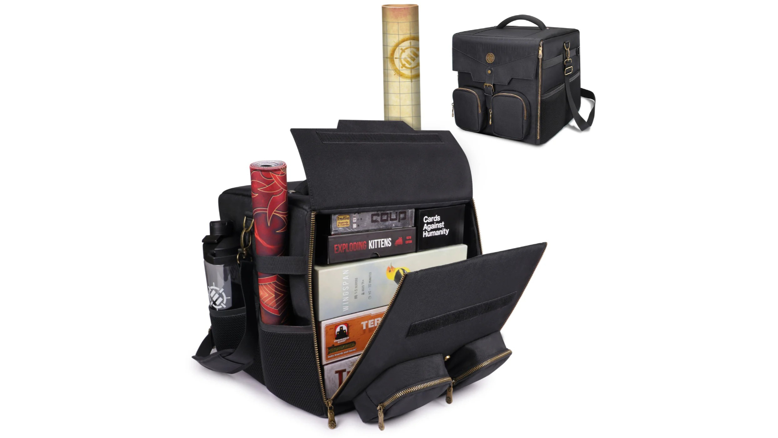 Enhance Gaming Trading Card Shoulder Bag - Black